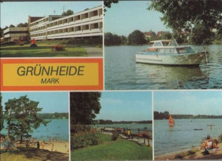 Grünheide - u.a. Am Werlsee - 1984 Grünheide - u.a. Am Werlsee - 1984