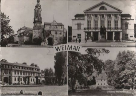 Weimar - u.a. Goethes Gartenhaus - 1967 Weimar - u.a. Goethes Gartenhaus - 1967