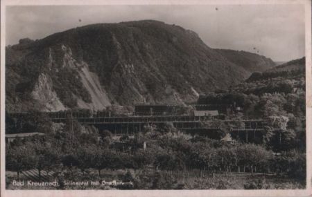 Bad Kreuznach - Salinental mit Gradierwerk - 1950 Bad Kreuznach - Salinental mit Gradierwerk - 1950