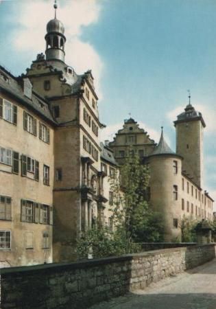 Bad Mergentheim - Deutschmeister-Schloß - ca. 1975 Bad Mergentheim - Deutschmeister-Schloß - ca. 1975