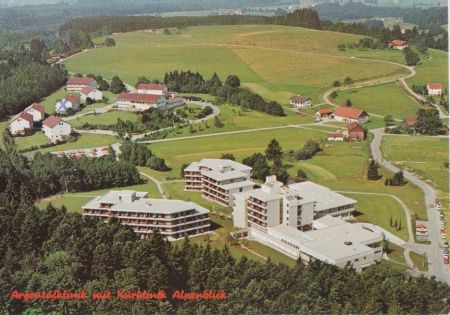 Isny Neutrauchburg - Luftbild Argentalklinik - 1982 Isny Neutrauchburg - Luftbild Argentalklinik - 1982