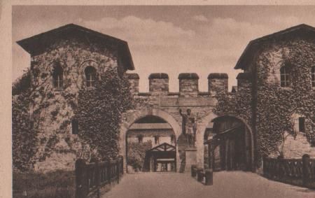 Bad Homburg - Kastell Saalbrug - Porta Decumana - 1930 Bad Homburg - Kastell Saalbrug - Porta Decumana - 1930