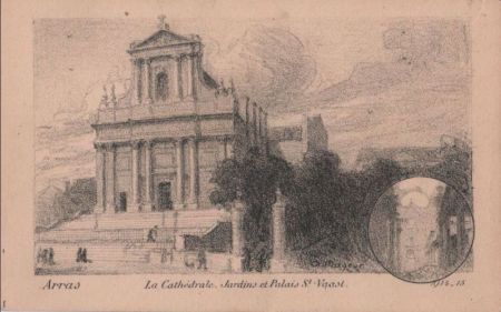 Frankreich - Arras - La Cathedrale - 1940 Frankreich - Arras - La Cathedrale - 1940