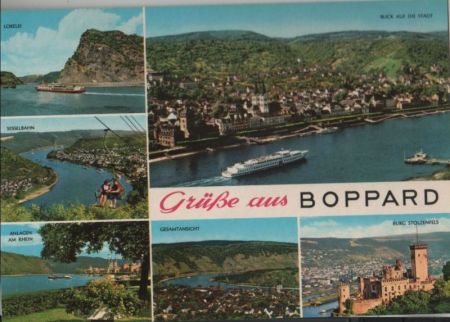 Boppard - u.a. Anlagen am Rhein - ca. 1980 Boppard - u.a. Anlagen am Rhein - ca. 1980