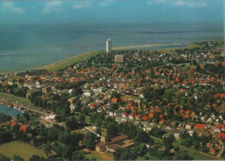 Büsum - Luftbild - ca. 1985 Büsum - Luftbild - ca. 1985