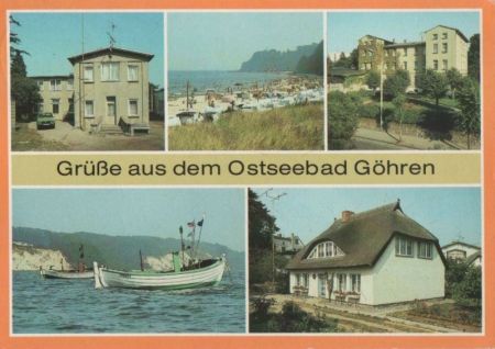 Göhren - u.a. Rohrdachhaus - 1988 Göhren - u.a. Rohrdachhaus - 1988