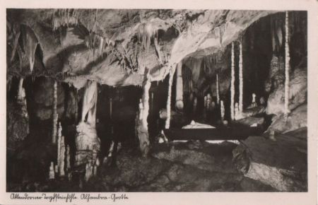 Attendorn - Tropfsteinhöhle, Alhambra-Grotte - ca. 1955 Attendorn - Tropfsteinhöhle, Alhambra-Grotte - ca. 1955
