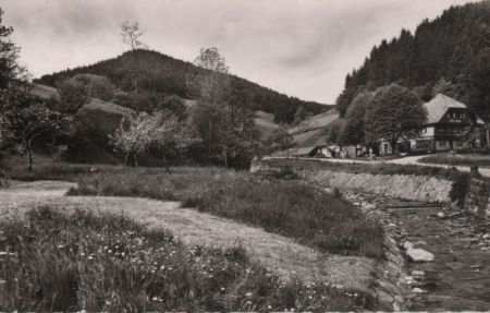 Bad Rippoldsau-Schapbach - Gasthaus zur Holzwälderhöhe - 1958 Bad Rippoldsau-Schapbach - Gasthaus zur Holzwälderhöhe - 1958