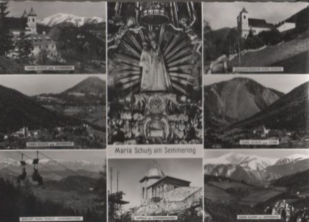 Österreich - Schottwien, Maria Schutz - Semmering - 1962 Österreich - Schottwien, Maria Schutz - Semmering - 1962