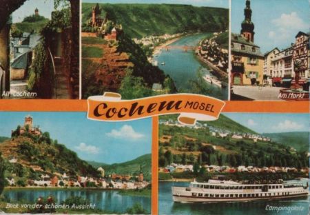 Cochem - u.a. Altstadt - 1971 Cochem - u.a. Altstadt - 1971