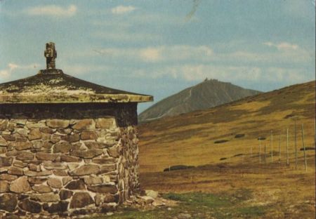 Tschechien - Krkonoše - Blick auf die Snezka - ca. 1975 Tschechien - Krkonoše - Blick auf die Snezka - ca. 1975