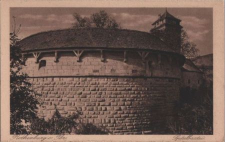 Rothenburg - Spitalbastei - ca. 1935 Rothenburg - Spitalbastei - ca. 1935