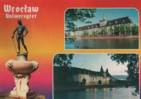 Polen - Wroclaw - Breslau - mit 2 Bildern - ca. 1995 Polen - Wroclaw - Breslau - mit 2 Bildern - ca. 1995