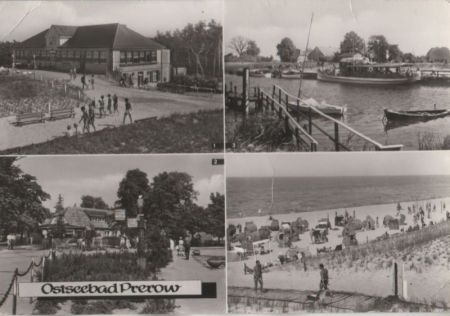 Prerow - u.a. Am Cafe Strandeck - 1984 Prerow - u.a. Am Cafe Strandeck - 1984