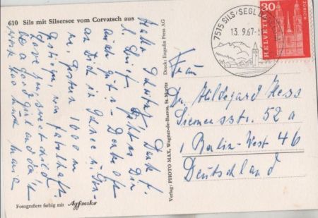 Silsersee - Schweiz - Sils