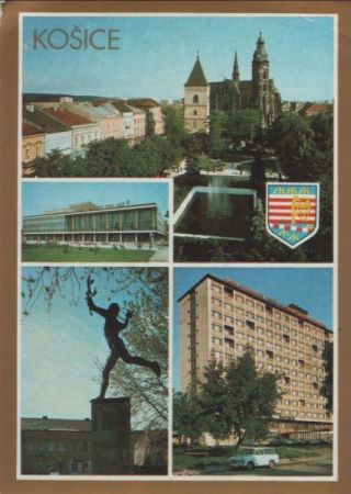 Tschechien - Kosice - mit 4 Bildern - ca. 1980 Tschechien - Kosice - mit 4 Bildern - ca. 1980