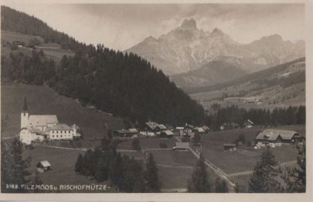 Österreich - Filzmoos - und Bischofsmütze - 1925 Österreich - Filzmoos - und Bischofsmütze - 1925