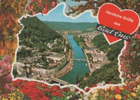 Bad Ems lahnabwärts - 1985 Bad Ems lahnabwärts - 1985