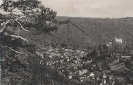 Schwarzburg vom Trippstein - 1960 Schwarzburg vom Trippstein - 1960