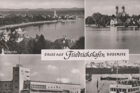 Friedrichshafen u.a. Schloßkirche - 1954 Friedrichshafen u.a. Schloßkirche - 1954