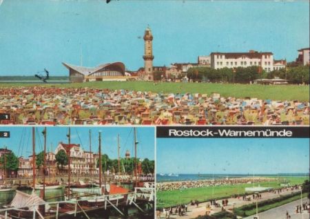 Rostock-Warnemünde - u.a. Am Alten Strom - 1978 Rostock-Warnemünde - u.a. Am Alten Strom - 1978