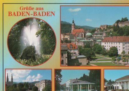 Grüße aus Baden-Baden - ca. 1995 Grüße aus Baden-Baden - ca. 1995