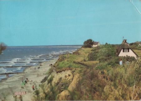 Ahrenshoop - An der Steilküste - ca. 1980 Ahrenshoop - An der Steilküste - ca. 1980