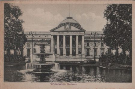 Wiesbaden - Kurhaus - ca. 1950 Wiesbaden - Kurhaus - ca. 1950