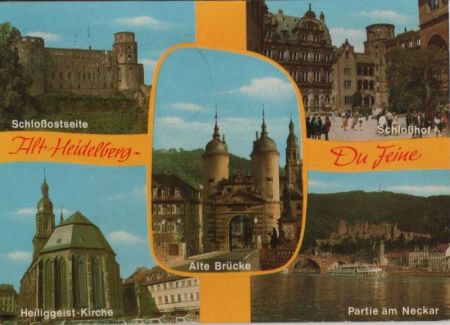 Heidelberg - u.a. Heiliggeist-Kirche - 1978 Heidelberg - u.a. Heiliggeist-Kirche - 1978