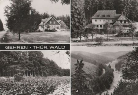 Gehren - u.a. Seerosenteich - 1985 Gehren - u.a. Seerosenteich - 1985
