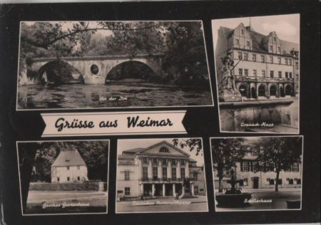 Weimar - 5 Bilder Weimar - 5 Bilder