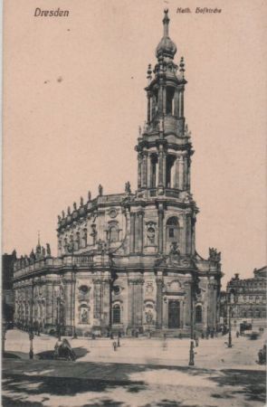 Dresden - Kath. Hofkirche - ca. 1935 Dresden - Kath. Hofkirche - ca. 1935