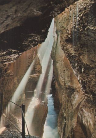 Garmisch-Partenkirchen - Partnachklamm - ca. 1980 Garmisch-Partenkirchen - Partnachklamm - ca. 1980