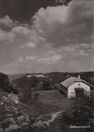Lochenstein - Blick zum Hörnle - ca. 1965 Lochenstein - Blick zum Hörnle - ca. 1965