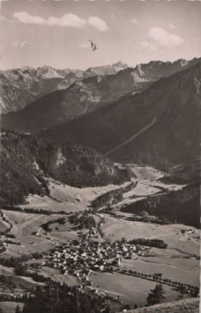 Bad Oberdorf - Blick vom Hirschberg - 1958 Bad Oberdorf - Blick vom Hirschberg - 1958