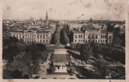 Frankreich - Strasbourg - Vue vers le Universite - ca. 1950 Frankreich - Strasbourg - Vue vers le Universite - ca. 1950
