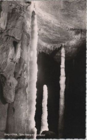 Wiesenttal, Streitberg - Bing-Höhle, Konzertsaal - ca. 1960 Wiesenttal, Streitberg - Bing-Höhle, Konzertsaal - ca. 1960