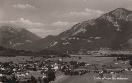 Unterwössen - im Achental - 1962 Unterwössen - im Achental - 1962