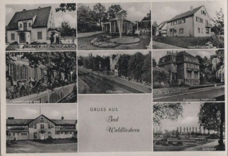 Lippstadt-Bad Waldliesborn - u.a. Haus Rieping - 1960 Lippstadt-Bad Waldliesborn - u.a. Haus Rieping - 1960
