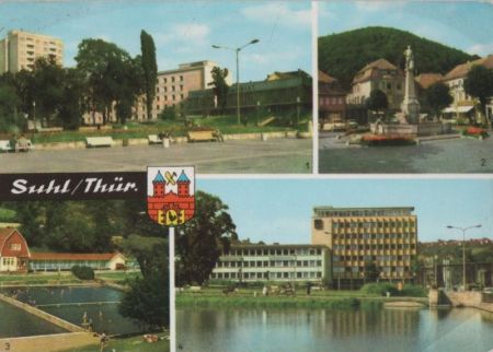Suhl - u.a. Freibad - 1970 Suhl - u.a. Freibad - 1970