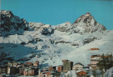 Italien - Breuil-Cervinia - Panorama - 1972 Italien - Breuil-Cervinia - Panorama - 1972