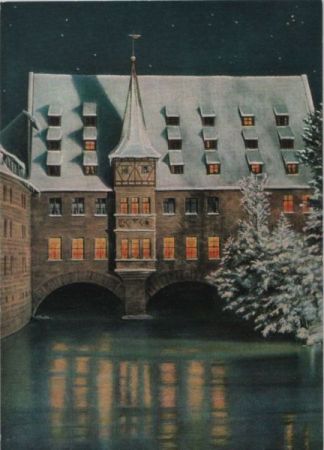 Nürnberg - Heilig-Geist-Spital - ca. 1975 Nürnberg - Heilig-Geist-Spital - ca. 1975