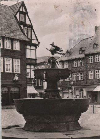 Goslar - Marktbrunnen - 1962 Goslar - Marktbrunnen - 1962