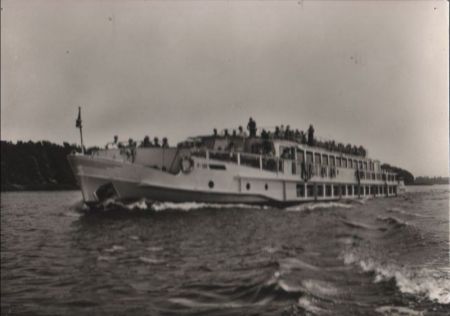 Berlin - Weiße Flotte, Luxusgastschiff - 1967 Berlin - Weiße Flotte, Luxusgastschiff - 1967