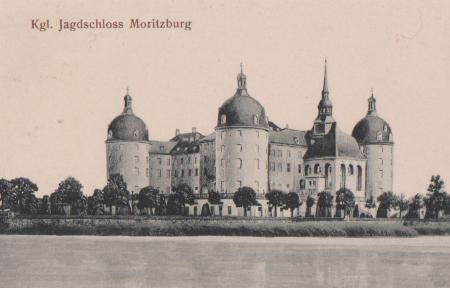 Halle - Kgl. Jagdschloss Moritzburg - ca. 1935 Halle - Kgl. Jagdschloss Moritzburg - ca. 1935