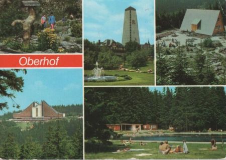 Oberhof - u.a. Luft- und Waldbad - ca. 1985 Oberhof - u.a. Luft- und Waldbad - ca. 1985
