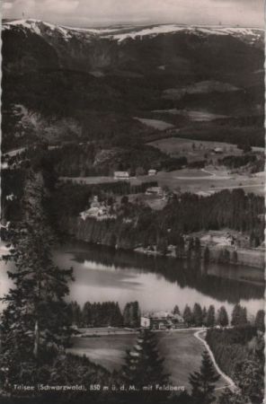 Titisee - mit Feldberg - 1953 Titisee - mit Feldberg - 1953