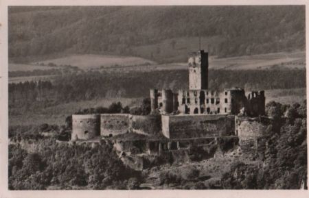 Königstein - Burgruine - 1953 Königstein - Burgruine - 1953