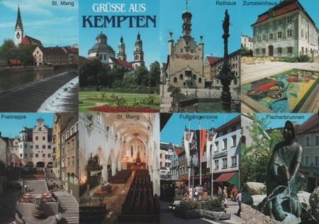 Kempten - u.a. St. Mang - 1993 Kempten - u.a. St. Mang - 1993