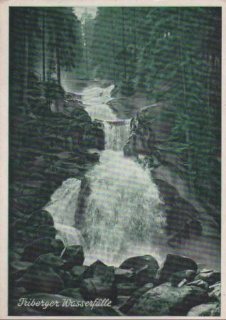 Triberg im Schwarzwald - Triberger Wasserfälle - ca. 1960 Triberg im Schwarzwald - Triberger Wasserfälle - ca. 1960